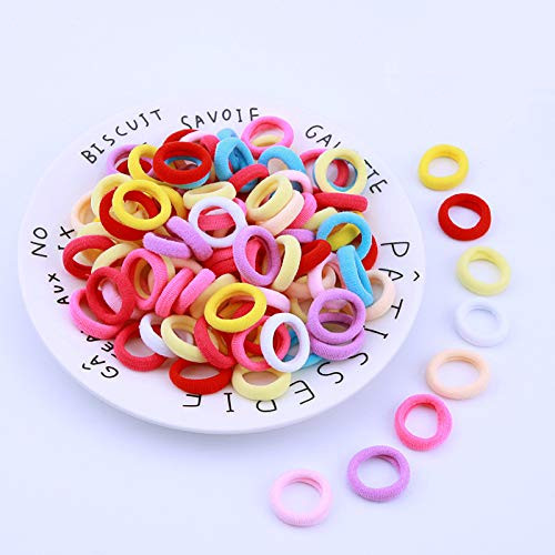 100 PCS Baby Girls Hair Ties Soft Cotton Toddler Hair Ties for Kids and Girls Small Seamless Hair Bands No Damage Ponytail Holders Elastic Hair Ties for Thin Hair No Slip Baby Rubber Band 8 Colors 100 PCS Baby Girls Hair Ties Soft Cotton Toddler Hair Ties for Kids and Girls Small Seamless Hair Bands No Damage Ponytail Holders Elastic Hair Ties for Thin Hair No Slip Baby Rubber Band 8 Colors