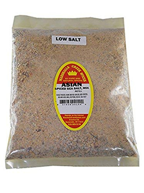Marshalls Creek Spices Marshalls Creek Spice Co_ X-Large Refill Low Salt Asian Spiced Sea Salt Mix 20 Oz
