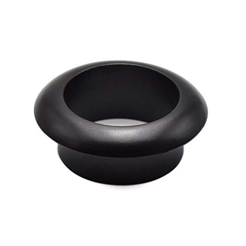 1 Inch25mm Zinc Alloy Desk Hole Cover Grommets Black Wire Cord Cable Organizer for Computer Desk Cabinet