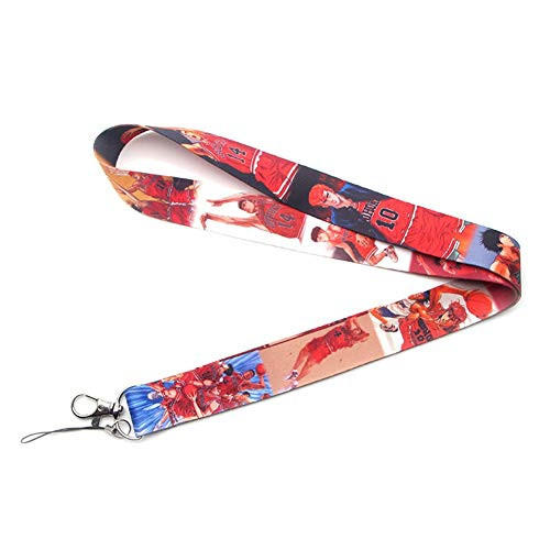 Premium Anime Scenes Kurokos Basketball Lanyard Themed - Hook  and  Phone String - Keychains or ID Badge Holders