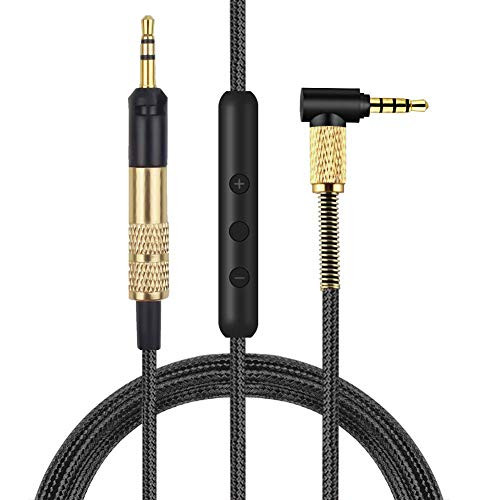 M50X Cable Replacement Audio Cable Extension Cord with Mic for Audio Technica ATH-M50x ATH-M40x ATH-M70x ATH-M60X ATH-M50X and Sennheiser HD598 cs HD569 HD558 HD518 Headphones with Mic M50X Cable Replacement Audio Cable Extension Cord with Mic for Audio Technica ATH-M50x ATH-M40x ATH-M70x ATH-M60X ATH-M50X and Sennheiser HD598 cs HD569 HD558 HD518 Headphones with Mic
