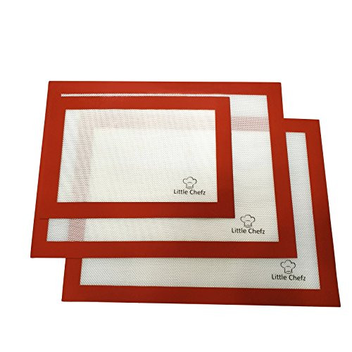 Silicone Baking Mat - Non-Stick and Food Grade Silicone Sheet for Cooking, Baking & Rolling Mats/Sheets- Dishwasher Safe & Heat Resistant - Multi Purpose Silicone Mats for Kitchen