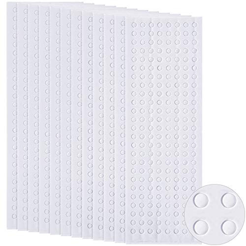 2400 Pieces Foam Dots Dual-Adhesive 3D Foam Tapes Foam Pop Dots Adhesive Mount for Craft DIY Art or Office Supplies 12 Sheets Round 0_12 inch 2400 Pieces Foam Dots Dual-Adhesive 3D Foam Tapes Foam Pop Dots Adhesive Mount for Craft DIY Art or Office Supplies 12 Sheets Round 0_12 inch