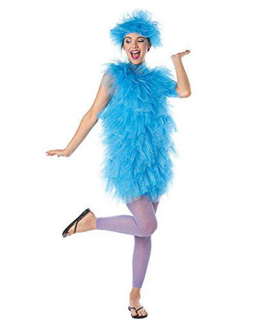 Seasons Women Shower Poof Costume Large12-14 Blue Seasons Women Shower Poof Costume Large12-14 Blue