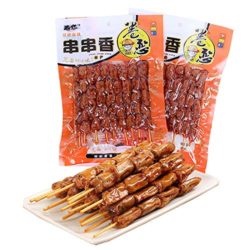 Chinese Spicy Snack Food Soy Snacks No Preservatives Three Ingredients Vegan Non-GMO No Added Sugar 3 OZ Spicy 2 PACK Chinese Spicy Snack Food Soy Snacks No Preservatives Three Ingredients Vegan Non-GMO No Added Sugar 3 OZ Spicy 2 PACK