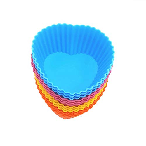 Mini Silicone Cupcake Baking Cups 12Pcs Reusable Non-Stick Muffin Liner Molds Reusable Nonstick Silicone Baking Cups Cupcake and Muffin Liners Mini Silicone Cupcake Baking Cups 12Pcs Reusable Non-Stick Muffin Liner Molds Reusable Nonstick Silicone Baking Cups Cupcake and Muffin Liners