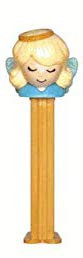 Pez Candy Angel Dispenser Christmas Holiday Blister Packaging 3 rolls Pez Candy