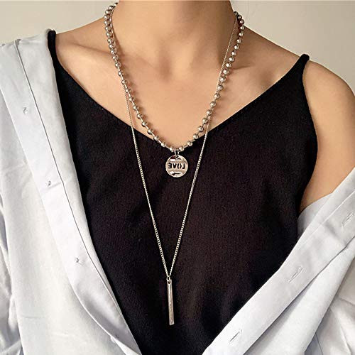 YERTTER Dainty Unique Punk Layering 