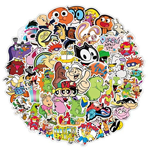 Cool Cartoon Stickers for Kids Water Bottle 50pcs Waterproof Vinyl Decal for Teen Laptop Phone Bike Skateboard Cute Girl Compute Travel Case Sticker 90s Cartoon Cool Cartoon Stickers for Kids Water Bottle 50pcs Waterproof Vinyl Decal for Teen Laptop Phone Bike Skateboard Cute Girl Compute Travel Case Sticker 90s Cartoon