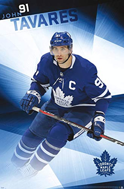 Trends International NHL Toronto Maple Leafs - John Tavares 19 Wall Poster 22_375 x 34 Unframed Version Trends International NHL Toronto Maple Leafs - John Tavares 19 Wall Poster 22_375 x 34 Unframed Version