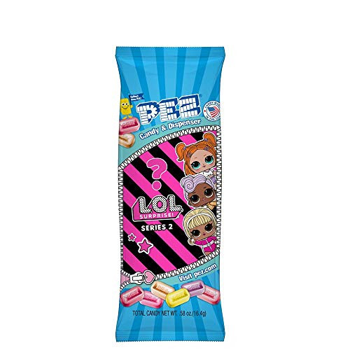 Lol PEZ Surprise Series 2 Candy Dispenser with Candy Refills  Party Favors Grab Bags Stocking Stuffers