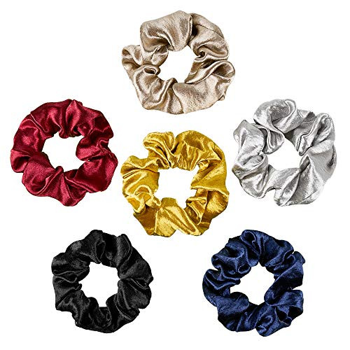 Hair Silk Scrunchies Satin Elastic Hair Bands Velvet Scrunchy Chiffon Hair Ties Ropes Scrunchie for Women Girls Hair Accessories Satin 3-6PCS Hair Silk Scrunchies Satin Elastic Hair Bands Velvet Scrunchy Chiffon Hair Ties Ropes Scrunchie for Women Girls Hair Accessories Satin 3-6PCS