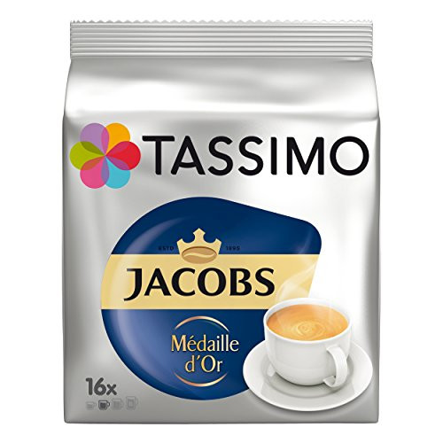 Tassimo Jacobs Krnung Mdaille dOr, Rainforest Alliance Certified, 16 T-Discs Tassimo Jacobs Krnung Mdaille dOr, Rainforest Alliance Certified, 16 T-Discs