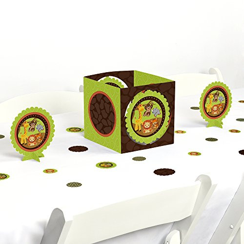 Big Dot of Happiness Funfari - Fun Safari Jungle - Baby Shower or Birthday Party Centerpiece & Table Decoration Kit Big Dot of Happiness Funfari - Fun Safari Jungle - Baby Shower or Birthday Party Centerpiece & Table Decoration Kit