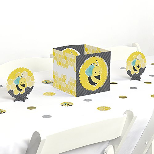 Honey Bee - Baby Shower or Birthday Party Centerpiece & Table Decoration Kit