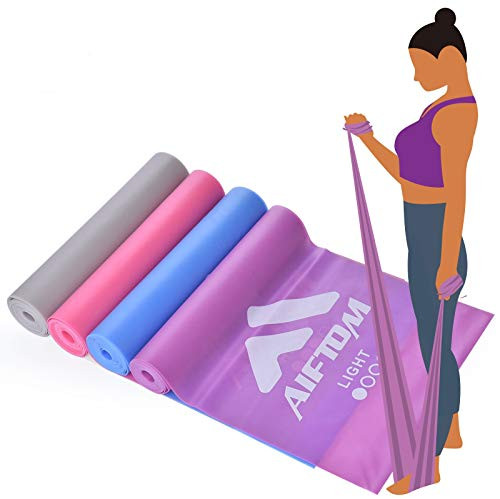 Resistance Bands Set Exercise Band Non Slip Fabric Workout Bands for Strength Training Physical Therapy Yoga Pilates Rehab Stretching