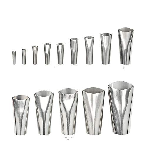 14 Pcs Caulk Nozzle Applicator Caulking Finisher ToolReusable Stainless Steel Sealant Caulking Finishing Tool Kit