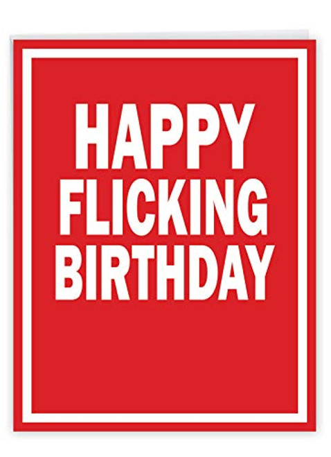 NobleWorks Flicking Wishes - Humorous Birthday Card for Adults 8_5 x 11 Inch - Happy Birthday Gift Autocorrect Humor J3337BDG-US NobleWorks Flicking Wishes - Humorous Birthday Card for Adults 8_5 x 11 Inch - Happy Birthday Gift Autocorrect Humor J3337BDG-US