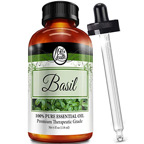 4oz Bulk Basil Essential Oil  Therapeutic Grade  Pure  and  Natural Basil Oil