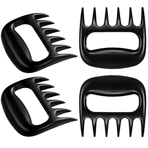 4 Pieces Meat Claws Meat Shredder Claws Pulled Pork Claws for Pulled Pork Smoking Meat BBQ Grill Accessories