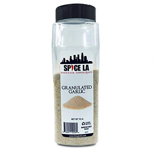 Spice LA Granulated Garlic 16 oz - Kosher Non-GMO Spice LA Granulated Garlic 16 oz - Kosher Non-GMO