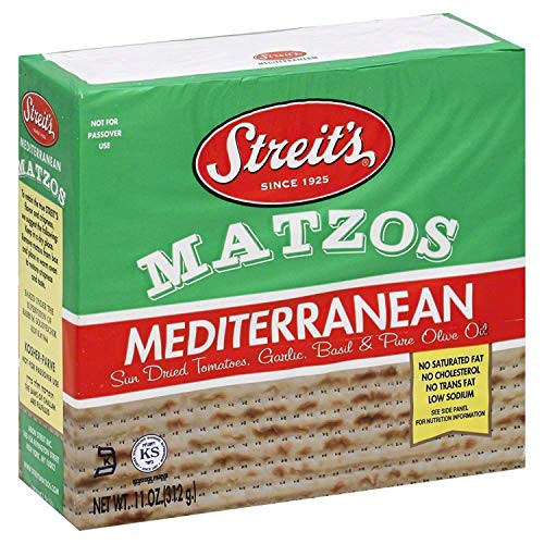 Streits Matzos Mediterranean Unleavened Bread Matzo Crackers 11 Oz Single