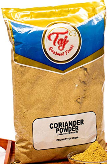 TAJ Premium Indian Coriander Powder Dhania Powder 14-Ounce TAJ Premium Indian Coriander Powder Dhania Powder 14-Ounce