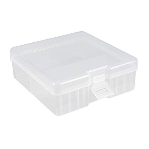 Fielect 12 x 9V Battery Storage Case Holder Organizer Box Transparent