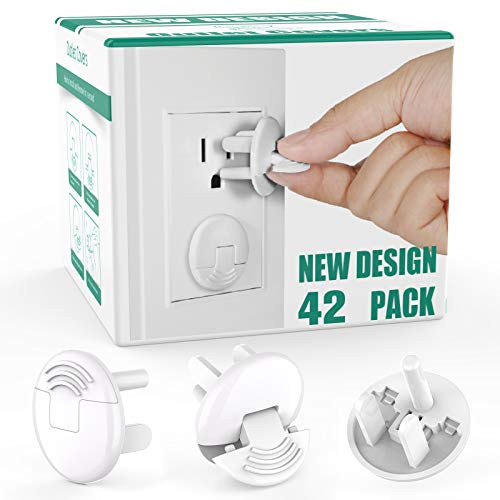 Outlet Covers with Hidden Handle 42 Pack Child Proof Outlet Plug Covers 3-Prong Baby Proofing Electrical Outlet Cover Safety Power Outlet Protector Child Socket Cap Outlet Covers with Hidden Handle 42 Pack Child Proof Outlet Plug Covers 3-Prong Baby Proofing Electrical Outlet Cover Safety Power Outlet Protector Child Socket Cap