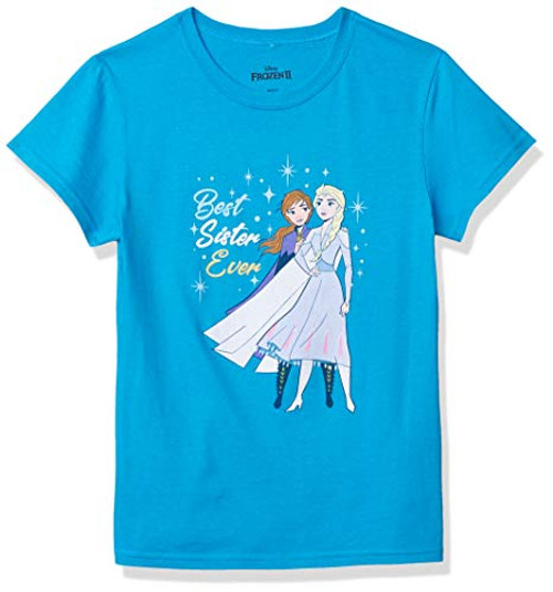 Disney Frozen 2 Elsa Anna Best Sister Ever T-shirt Medium Disney Frozen 2 Elsa Anna Best Sister Ever T-shirt Medium