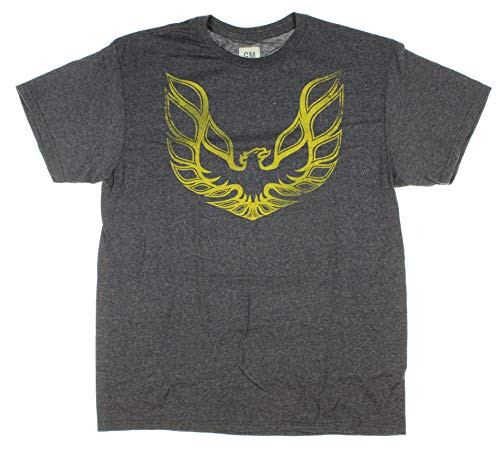 GM Mens Pontiac Firebird Iconic Car Logo Graphic T-Shirt XX-Large GM Mens Pontiac Firebird Iconic Car Logo Graphic T-Shirt XX-Large