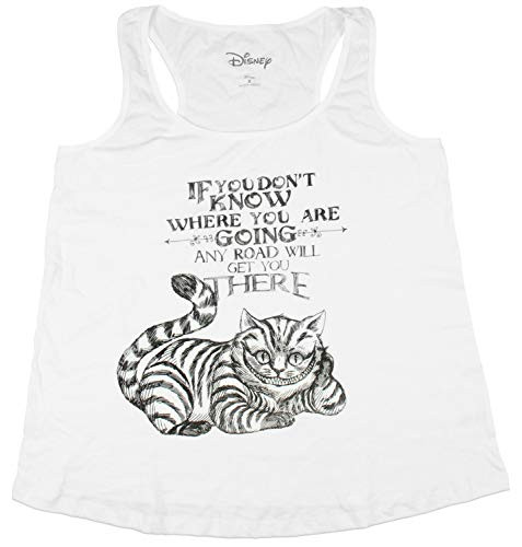 Disney Alice In Wonderland Cheshire Cat Any Road Plus Size Womens Tank Top 2