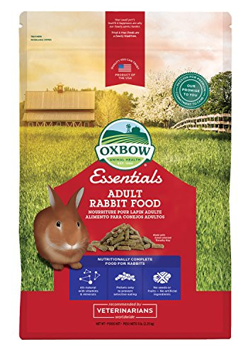 Oxbow Bunny Basics Adult Rabbit Food (Timothy Based), 5-Pound Bag