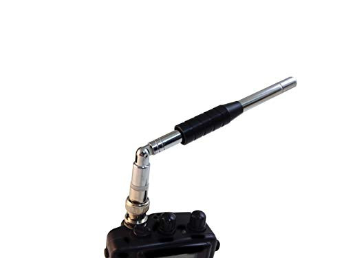 Anteenna TW-777BLACK BNC Male Handheld Antenna Scanner Antenna 20-1300MHz with BNC Male Connector for Scanner Radio and Frequency Counters Swivel or Straight Two Function