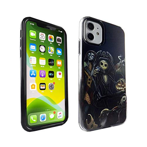 iPhone 11 6_1 Inch CASEMPIRE Nightmare Before Christmas Hybrid Case Shock Proof Never Fade Slim Fit Cover for iPhone 11 6_1 Inch Nightmare Sally Jack O Lantern