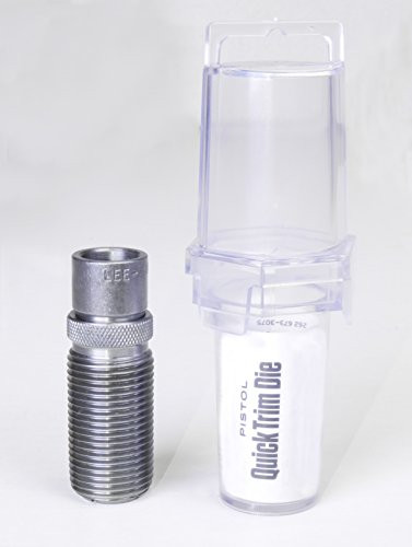 Lee Precision Reloading 25/06 Quick Trim Die Set, Silver, Small
