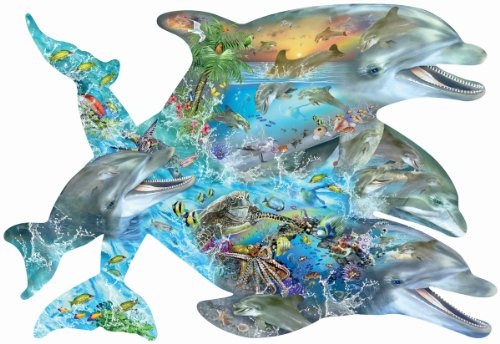 SunsOut Song of the Dolphins a 1000-Piece Jigsaw Puzzle Inc.