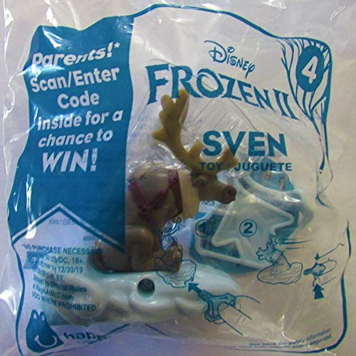 McDonalds 2019 Frozen ll Sven 4 Happy Meal Toy