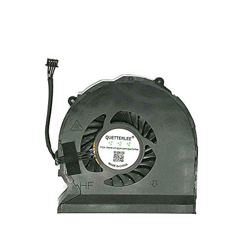 QUETTERLEE Replacement New Laptop CPU Cooling Fan for HP Zbook 15 G1 Zbook 15 G2 Series 734290-001 734289-001 AB07505HX170B00 DFS531005PL0T FC7V Fan