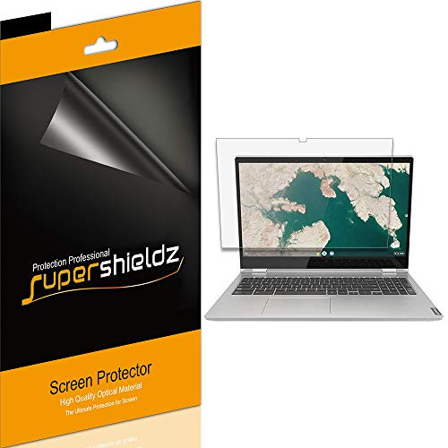 3 Pack Supershieldz for Lenovo Chromebook C340 15 inch Screen Protector 0_12mm High Definition Clear Shield PET