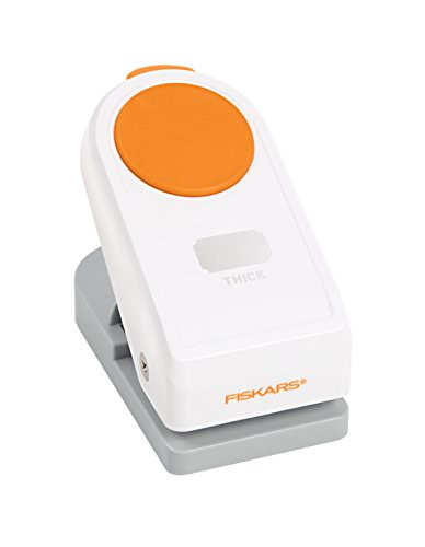 Fiskars Crafts Thick Punch 1.5 Inch, Label