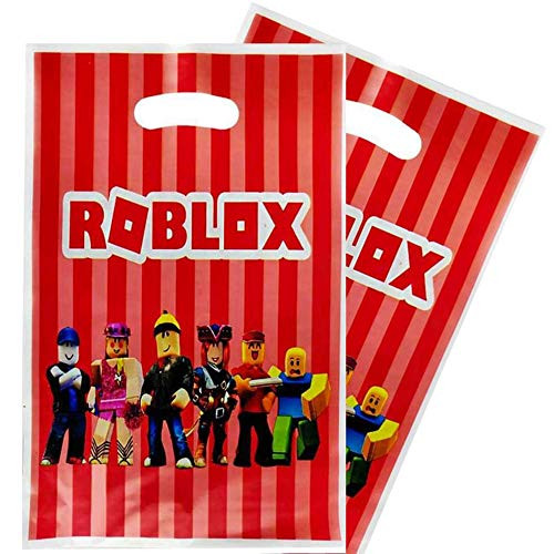 20 PCS Party Gift Bags Favor for Roblox Party Supplies Decoration Birthday Party Gift Goody Treat Candy Bags 20 PCS Party Gift Bags Favor for Roblox Party Supplies Decoration Birthday Party Gift Goody Treat Candy Bags