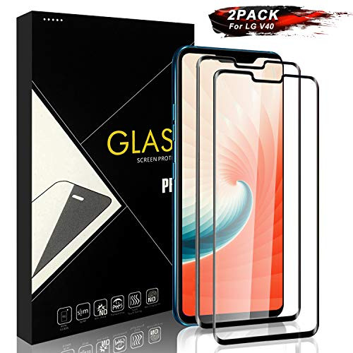 Yersan 2 Pack LG V40V50 ThinQ Screen Protector 9H Hardness Anti-Scratch Full Coverage Case Friendly Bubble-Free HD Clear Tempered Glass Screen Protector Film for LG V40V50 ThinQ Yersan 2 Pack LG V40V50 ThinQ Screen Protector 9H Hardness Anti-Scratch Full Coverage Case Friendly Bubble-Free HD Clear Tempered Glass Screen Protector Film for LG V40V50 ThinQ