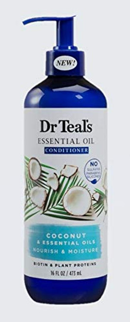 Dr Teals Conditioner Coconut and Essential Oils 16 Fl Oz Dr Teals Conditioner Coconut and Essential Oils 16 Fl Oz