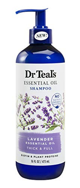 Dr Teals Thick and Full Essential Oil Shampoo Lavender 16 Fl Oz Pack Of 4 Dr Teals Thick and Full Essential Oil Shampoo Lavender 16 Fl Oz Pack Of 4