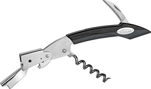 Trudeau Double Lever Corkscrew - Black