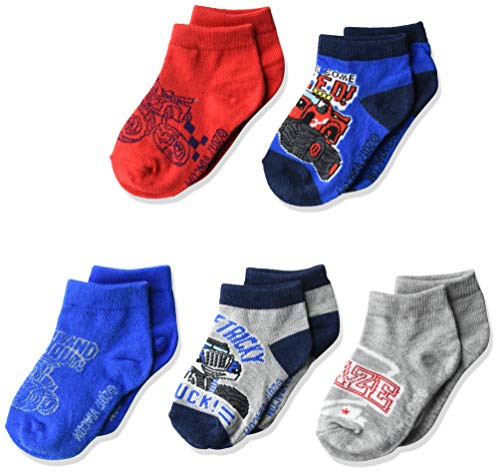 Nickelodeon boys Blaze and the Monster Machines 5 Pack Shorty Casual Sock Blue Multi Shoe Size 4-8 US Nickelodeon boys Blaze and the Monster Machines 5 Pack Shorty Casual Sock Blue Multi Shoe Size 4-8 US