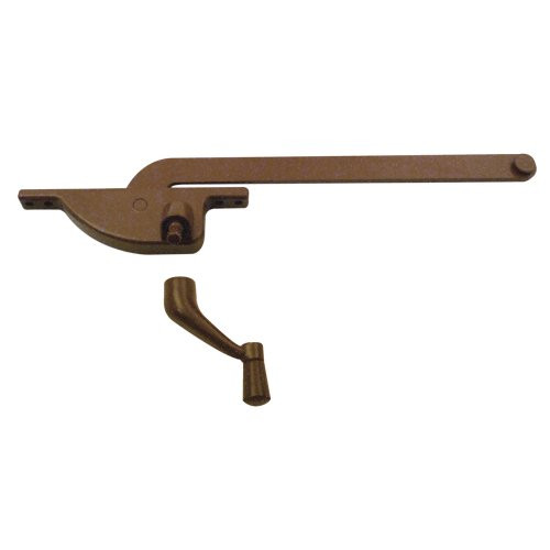 Prime-Line Products H 3503 Casement Operator with 7-Inch Teardrop Type, Left Hand, Bronze
