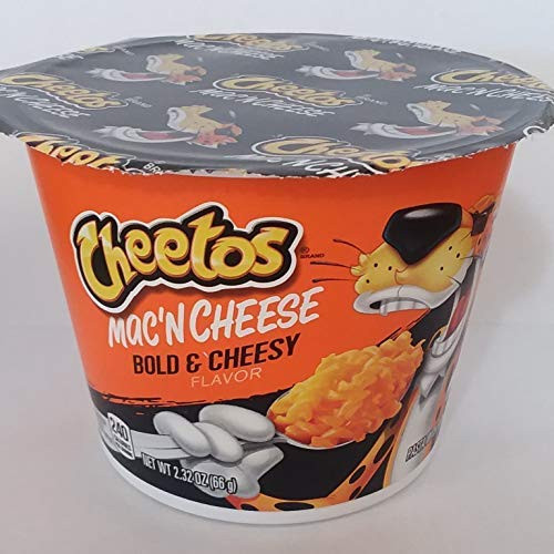 Cheetos Macn Cheese - Bold and Cheesy Flavor 2_25 oz Snack Cup  Pack of 3