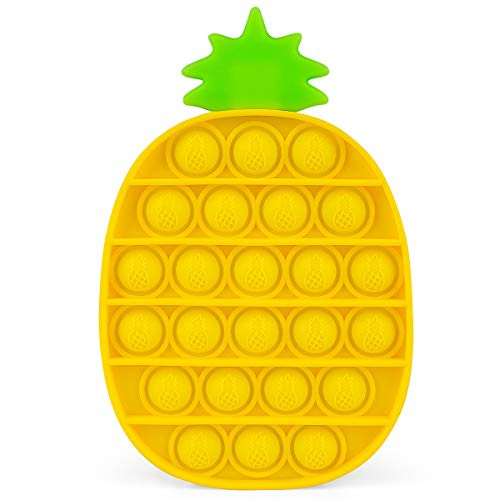 DODENSHA Push Pop Bubble Sensory Fidget Toys Push it Fidget Toys Special Needs Stress Reliever Anxiety ReliefSqueeze Sensory Toy for Kids Adults YellowPinapple DODENSHA Push Pop Bubble Sensory Fidget Toys Push it Fidget Toys Special Needs Stress Reliever Anxiety ReliefSqueeze Sensory Toy for Kids Adults YellowPinapple